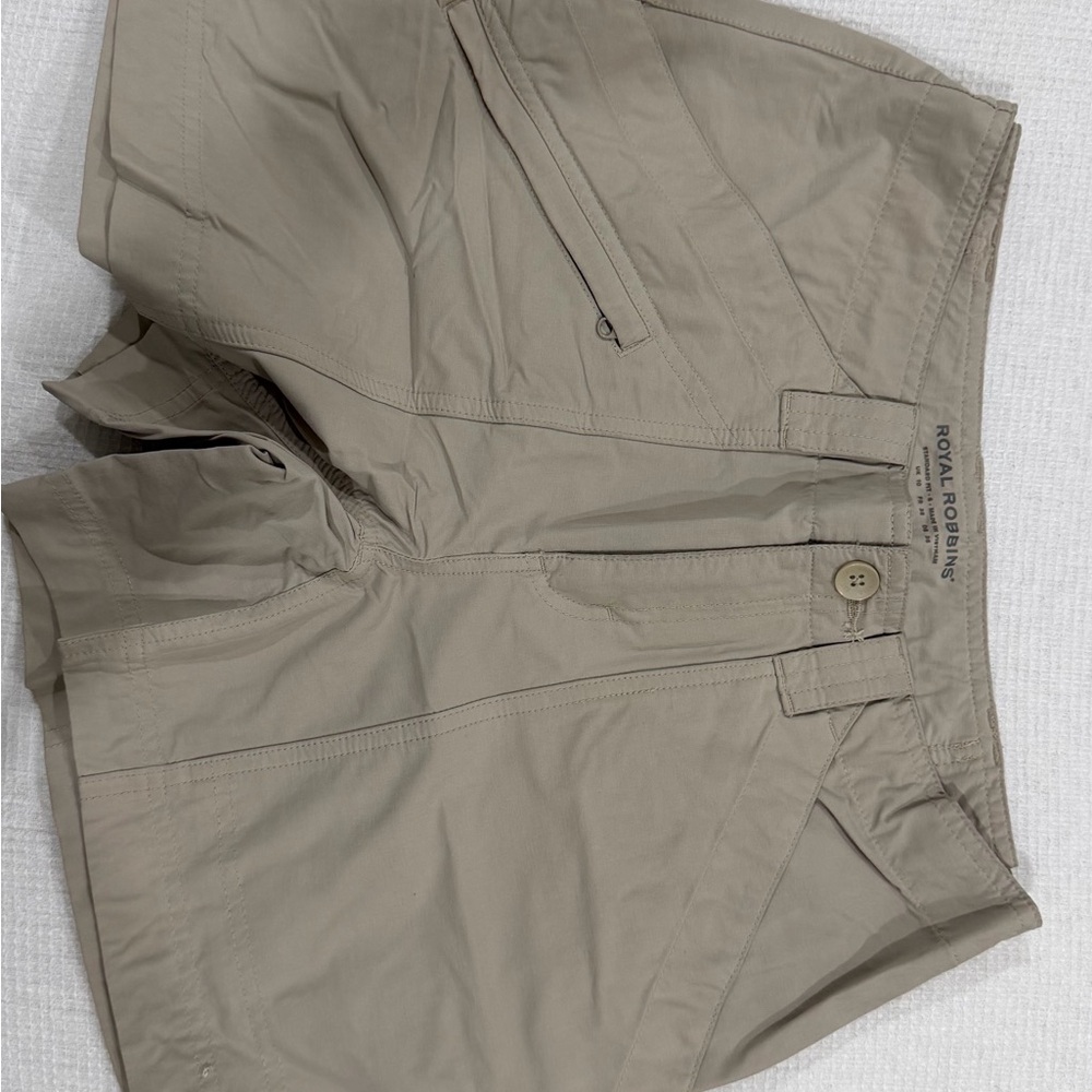 Royal Robbins Beige/Tan Travel Shorts